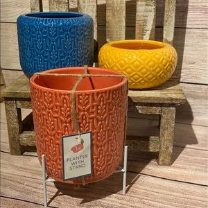 Target Planters - set of 3